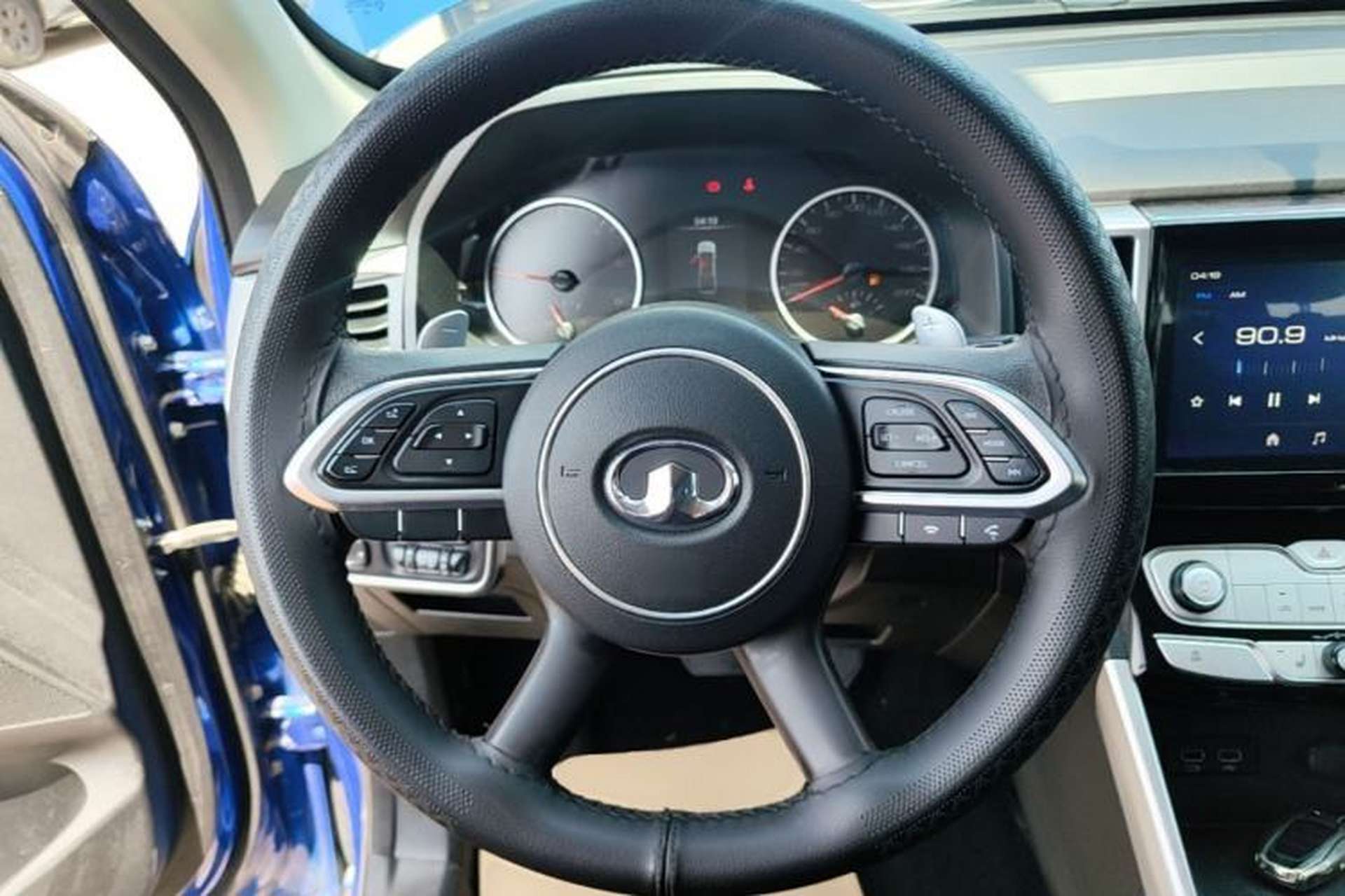 Used Great Wall Poer 2021 2.0T Commercial Version Automatic Diesel 4x4 Elite Long-Box GW4D20M Steering Wheel