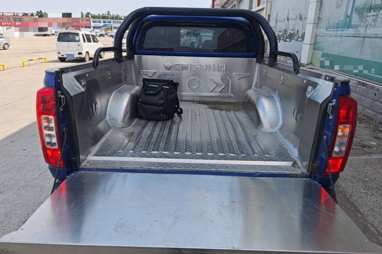 Used Great Wall Poer 2021 2.0T Commercial Version Manual Diesel Two-Wheel Drive Elite Long-Box GW4D20M Trunk