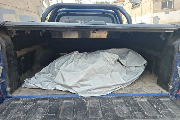 Used Great Wall Poer 2021 2.0T Commercial Version Manual Diesel 4x4 Elite Long-Box GW4D20M Trunk