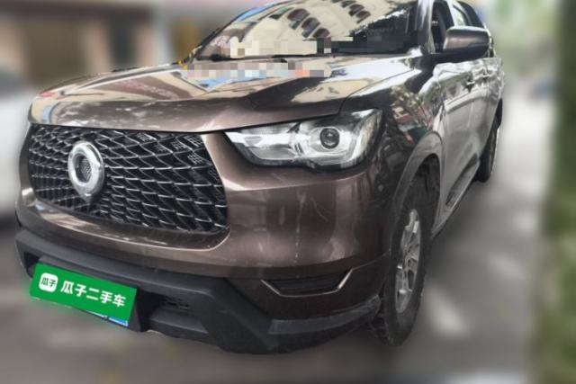 Used Great Wall Poer 2021 2.0T Commercial Version Automatic Diesel 4x4 Elite Long-Box GW4D20M