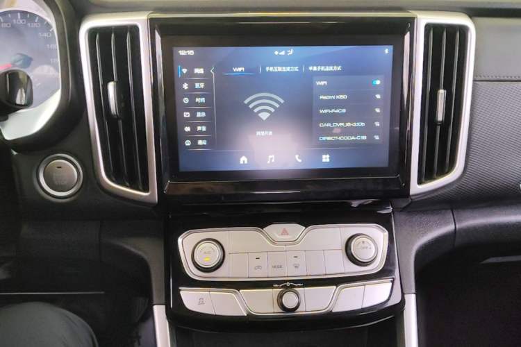 Used Great Wall Poer 2021 2.0T Commercial Version Manual Diesel Two-Wheel Drive Elite Long-Box GW4D20M Audio And AC Panel