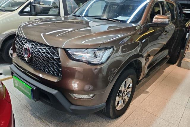 Used Great Wall Poer 2021 2.0T Commercial Version Automatic Diesel 4x4 Navigation-Ready Long-Box GW4D20M
