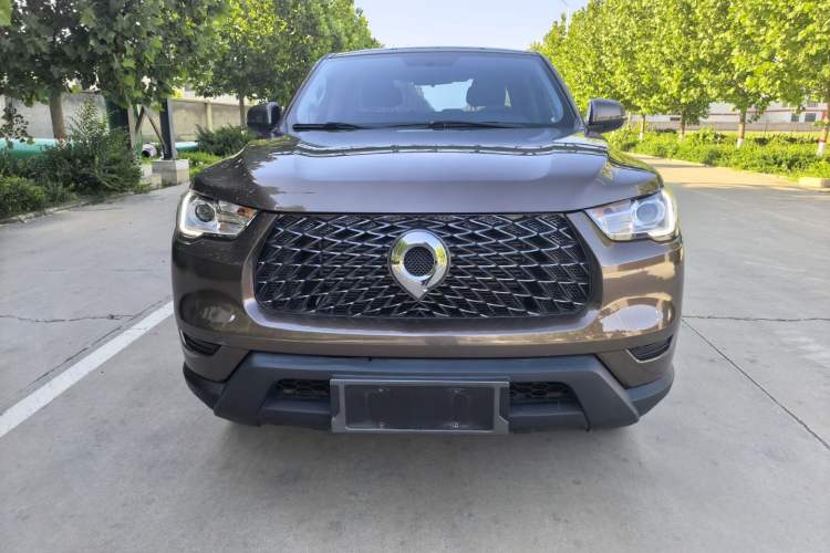 Used Great Wall Poer 2021 2.0T Commercial Version Automatic Diesel Two-Wheel Drive Elite Trim with Long Bed – GW4D20M Exterior 1