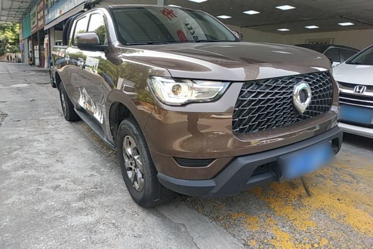 Used Great Wall Poer 2021 2.0T Commercial Version Automatic Diesel Two-Wheel Drive Elite Trim with Long Bed – GW4D20M Exterior 1