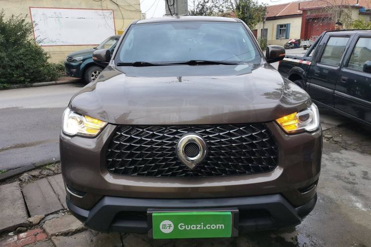 Used Great Wall Poer 2021 2.0T Commercial Version Automatic Diesel Two-Wheel Drive Elite Trim with Long Bed – GW4D20M Exterior 1