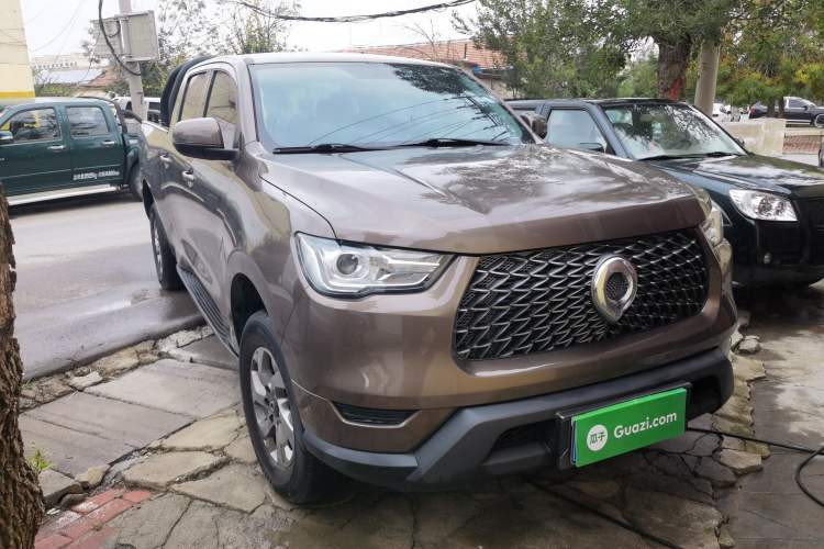 Used Great Wall Poer 2021 2.0T Commercial Version Automatic Diesel Two-Wheel Drive Elite Trim with Long Bed – GW4D20M Exterior 2