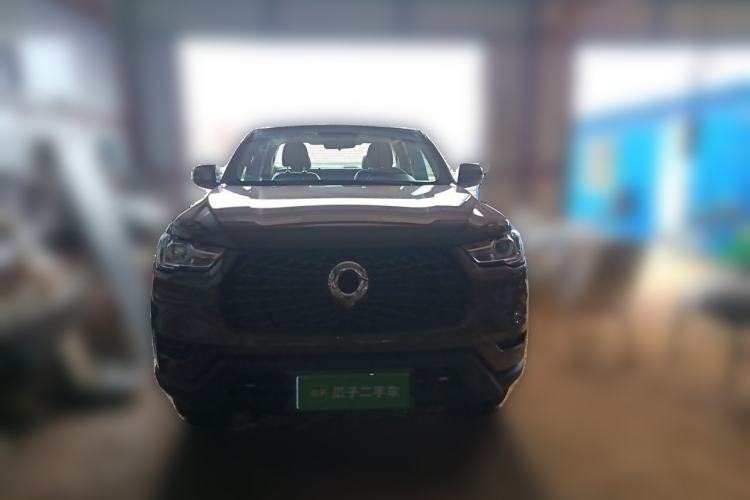 Used Great Wall Poer 2021 2.0T Commercial Version Manual Diesel Two-Wheel Drive Elite Long-Box GW4D20M Front
