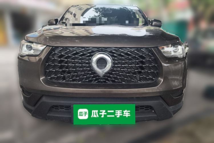 Used Great Wall Poer 2021 2.0T Commercial Version Automatic Diesel 4x4 Elite Long-Box GW4D20M Front