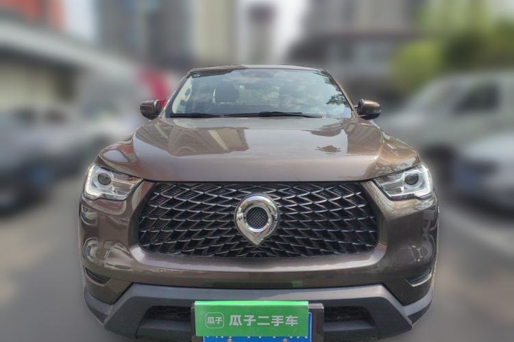 Used Great Wall Poer 2021 2.0T Commercial Version Manual Diesel 4x4 Navigation Type Long Bed GW4D20M Front