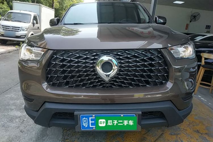Used Great Wall Poer 2021 2.0T Commercial Version Automatic Diesel Two-Wheel Drive Elite Trim with Long Bed – GW4D20M Front