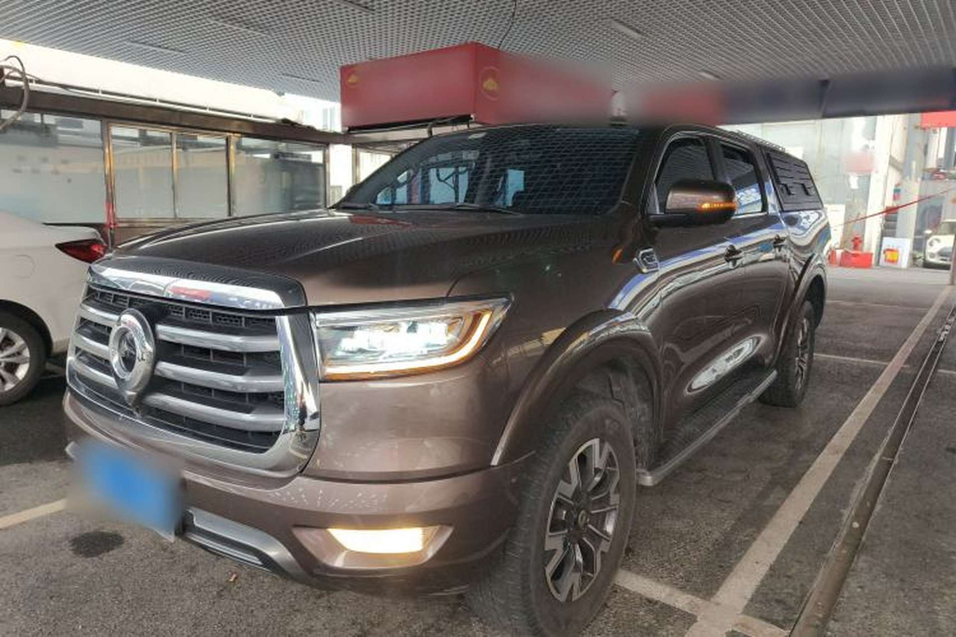 Used Great Wall Poer 2021 2.0T Global Version Automatic Gasoline 4x4 Comfort Trim Standard Cab GW4C20B Front Left 45 Deg