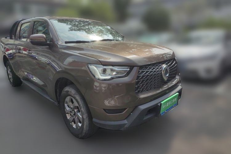 Used Great Wall Poer 2021 2.0T Commercial Version Manual Diesel 4x4 Navigation Type Long Bed GW4D20M Front Right 45 Deg