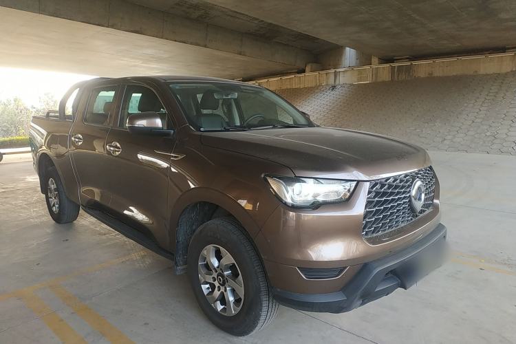 Used Great Wall Poer 2021 2.0T Commercial Version Manual Diesel Two-Wheel Drive Elite Long-Box GW4D20M Front Right 45 Deg
