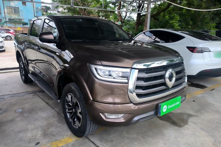 Used Great Wall Poer 2021 2.0T Global Version Passenger Automatic Diesel Two-Wheel Drive Comfort Trim Standard Cab GW4D20M Front Right 45 Deg