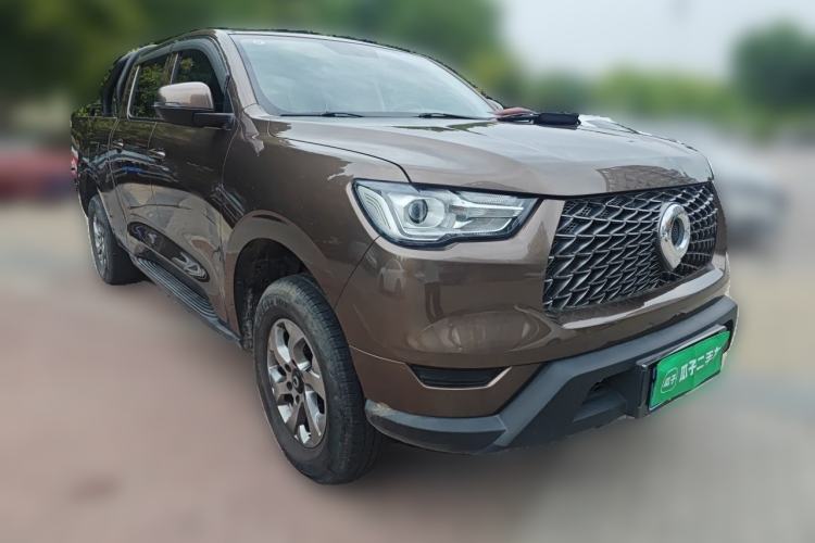 Used Great Wall Poer 2021 2.0T Commercial Version Manual Diesel Two-Wheel Drive Elite Long-Box GW4D20M Front Right 45 Deg