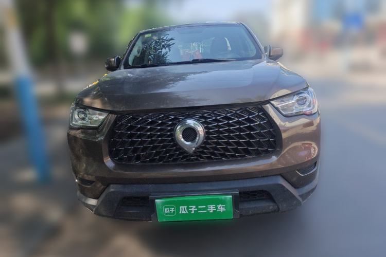 Used Great Wall Poer 2021 2.0T Commercial Version Automatic Diesel Two-Wheel Drive Elite Trim with Long Bed – GW4D20M Front