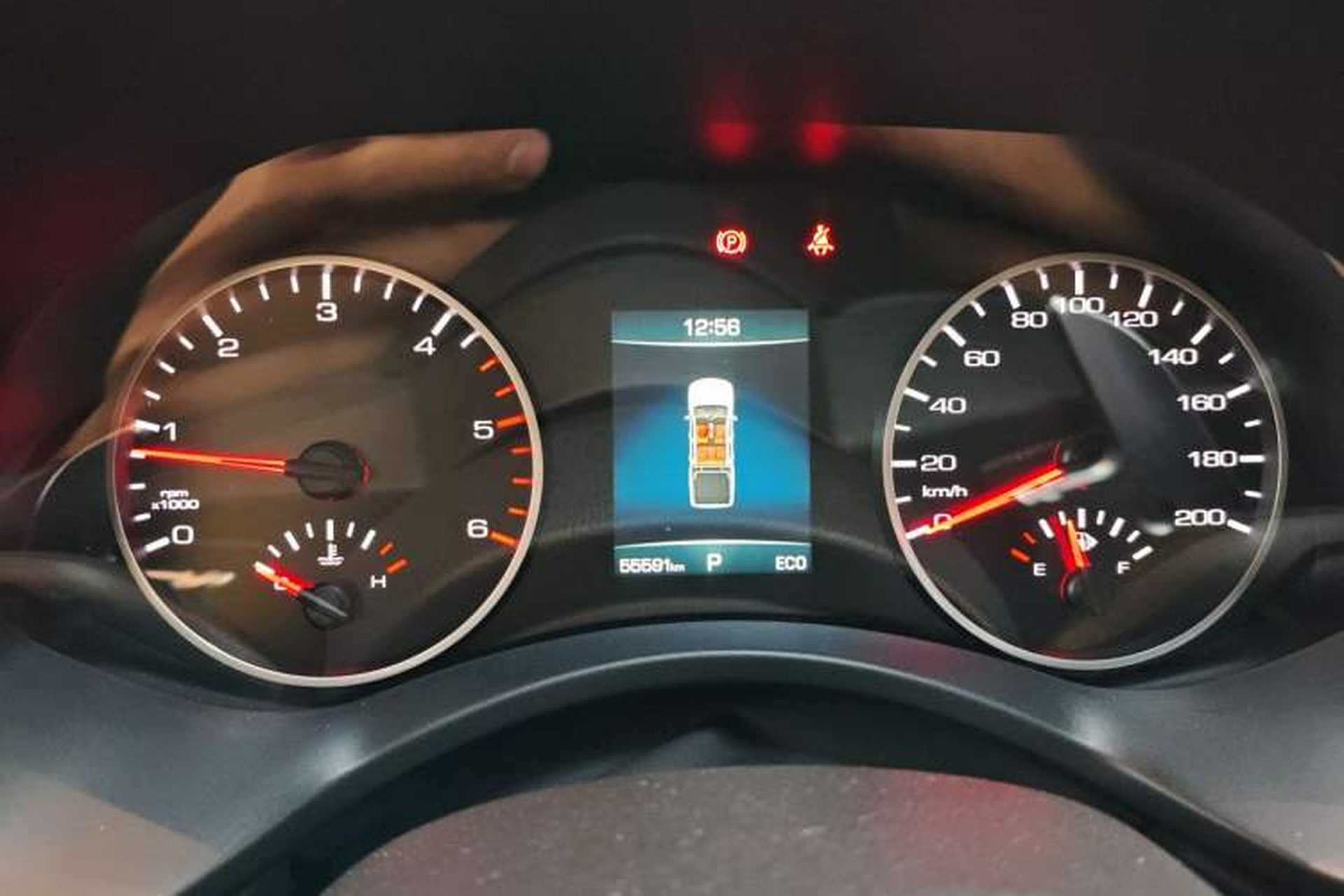 Used Great Wall Poer 2021 2.0T Commercial Version Automatic Diesel 4x4 Navigation-Ready Long-Box GW4D20M Instrument Cluster