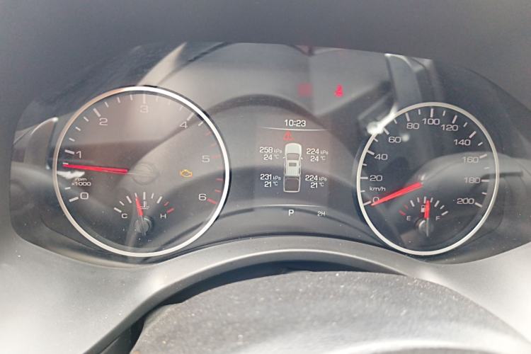 Used Great Wall Poer 2021 2.0T Commercial Version Automatic Diesel 4x4 Elite Long-Box GW4D20M Instrument Cluster