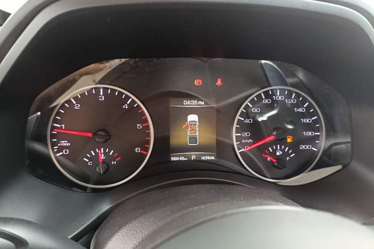 Used Great Wall Poer 2021 2.0T Commercial Version Automatic Diesel Two-Wheel Drive Elite Trim with Long Bed – GW4D20M Instrument Cluster
