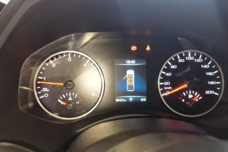 Used Great Wall Poer 2021 2.0T Commercial Version Automatic Diesel Two-Wheel Drive Elite Trim with Long Bed – GW4D20M Instrument Cluster