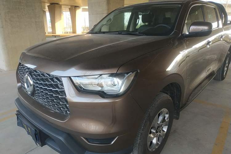 Used Great Wall Poer 2021 2.0T Commercial Version Manual Diesel Two-Wheel Drive Elite Long-Box GW4D20M Left Front Headlight