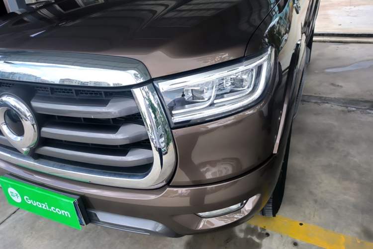 Used Great Wall Poer 2021 2.0T Global Version Passenger Automatic Diesel Two-Wheel Drive Comfort Trim Standard Cab GW4D20M Left Front Headlight