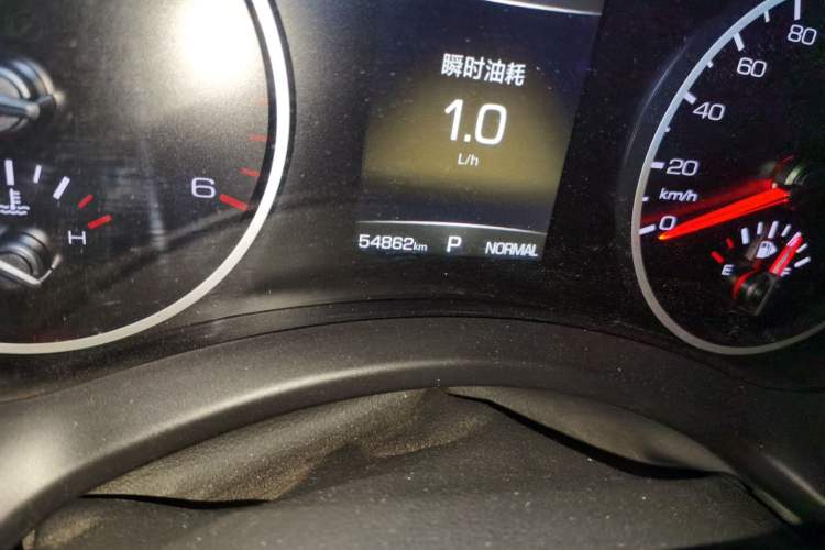 Used Great Wall Poer 2021 2.0T Commercial Version Automatic Diesel Two-Wheel Drive Elite Trim with Long Bed – GW4D20M Odometer Close Up