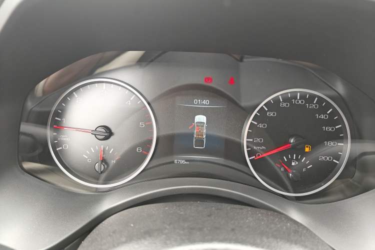 Used Great Wall Poer 2021 2.0T Commercial Version Manual Diesel Two-Wheel Drive Elite Long-Box GW4D20M Odometer Close Up