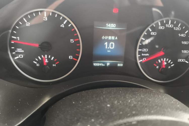 Used Great Wall Poer 2021 2.0T Commercial Version Automatic Diesel 4x4 Elite Long-Box GW4D20M Odometer Close Up