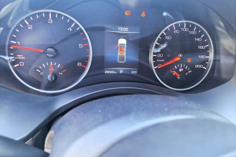 Used Great Wall Poer 2021 2.0T Commercial Version Automatic Diesel Two-Wheel Drive Elite Trim with Long Bed – GW4D20M Odometer Close Up