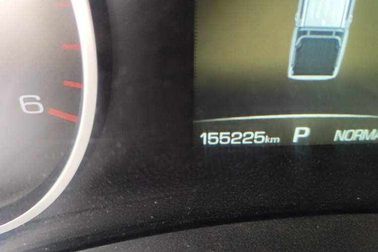 Used Great Wall Poer 2021 2.0T Commercial Version Automatic Diesel 4x4 Elite Long-Box GW4D20M Odometer Close Up