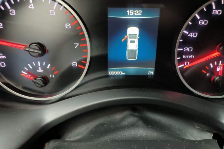 Used Great Wall Poer 2021 2.0T Commercial Version Manual Gasoline 4x4 Elite Long-Box GW4C20B Odometer Close Up