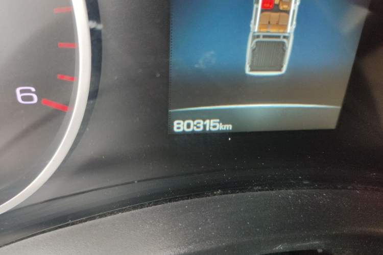 Used Great Wall Poer 2021 2.0T Commercial Version Manual Diesel Two-Wheel Drive Elite Long-Box GW4D20M Odometer Close Up