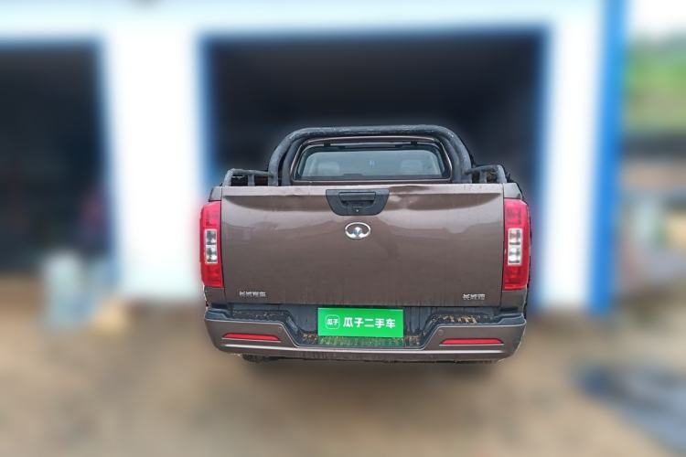 Used Great Wall Poer 2021 2.0T Commercial Version Manual Diesel Two-Wheel Drive Elite Long-Box GW4D20M Rear