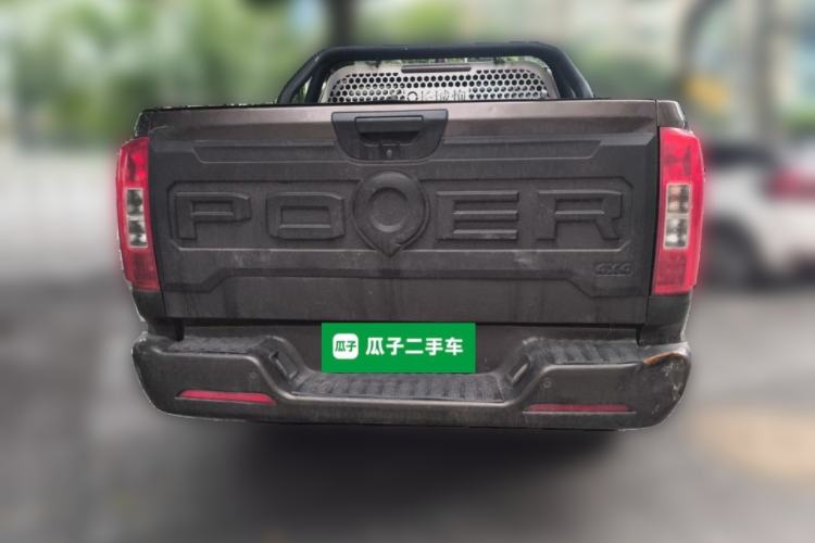 Used Great Wall Poer 2021 2.0T Commercial Version Automatic Diesel 4x4 Elite Long-Box GW4D20M Rear