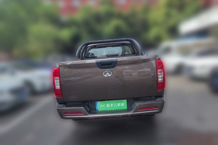 Used Great Wall Poer 2021 2.0T Commercial Version Manual Diesel 4x4 Navigation Type Long Bed GW4D20M Rear