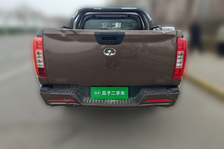 Used Great Wall Poer 2021 2.0T Commercial Version Manual Diesel 4x4 Elite Long-Box GW4D20M Rear