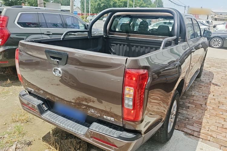 Used Great Wall Poer 2021 2.0T Commercial Version Automatic Diesel Two-Wheel Drive Elite Trim with Long Bed – GW4D20M Rear