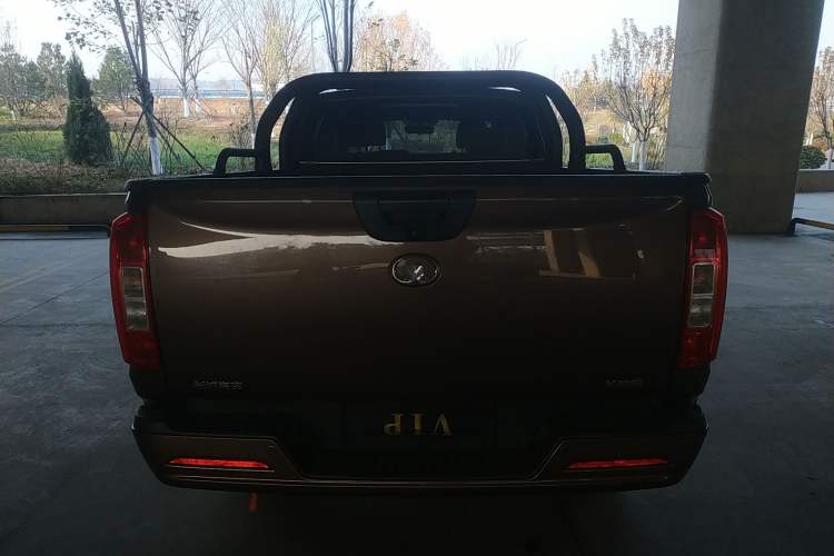 Used Great Wall Poer 2021 2.0T Commercial Version Manual Diesel Two-Wheel Drive Elite Long-Box GW4D20M Rear
