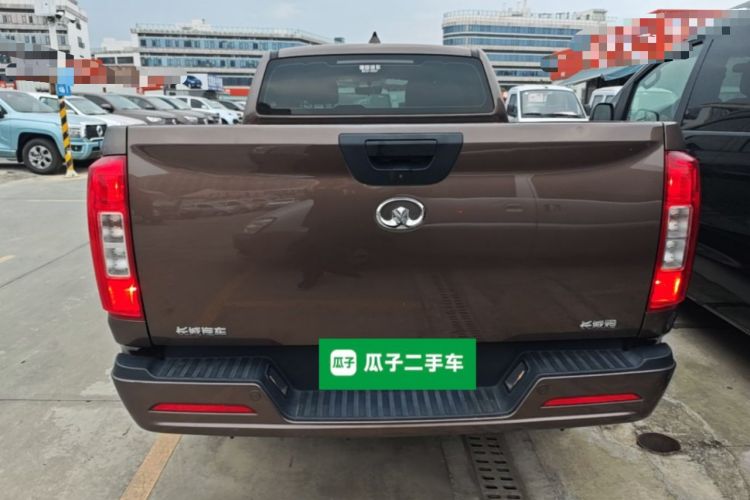 Used Great Wall Poer 2021 2.0T Commercial Version Automatic Diesel 4x4 Elite Long-Box GW4D20M Rear