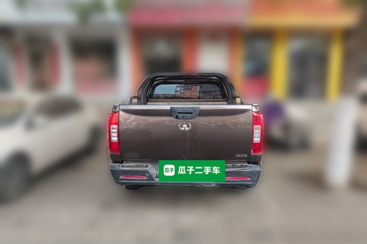 Used Great Wall Poer 2021 2.0T Commercial Version Automatic Diesel 4x4 Elite Long-Box GW4D20M Rear