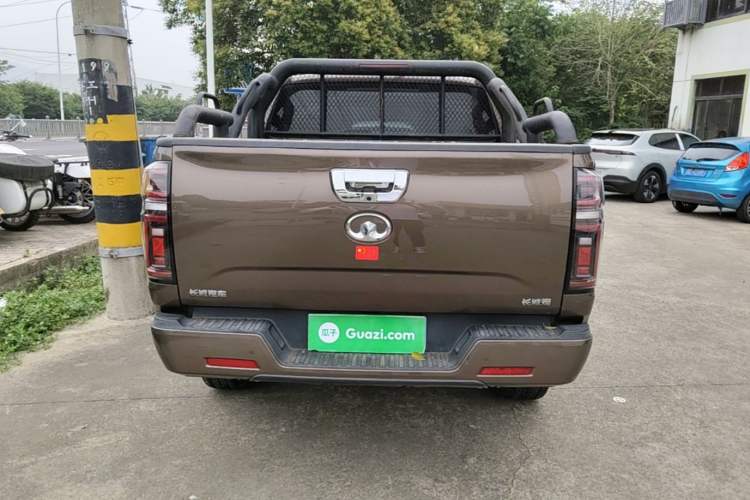 Used Great Wall Poer 2021 2.0T Global Version Passenger Automatic Diesel Two-Wheel Drive Comfort Trim Standard Cab GW4D20M Rear