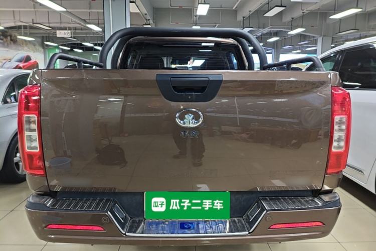 Used Great Wall Poer 2021 2.0T Commercial Version Automatic Diesel 4x4 Navigation-Ready Long-Box GW4D20M Rear