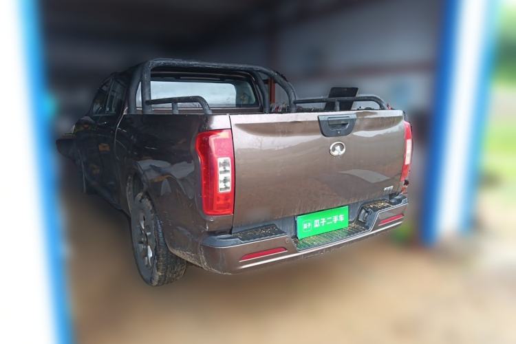 Used Great Wall Poer 2021 2.0T Commercial Version Manual Diesel Two-Wheel Drive Elite Long-Box GW4D20M Rear Left 45 Deg
