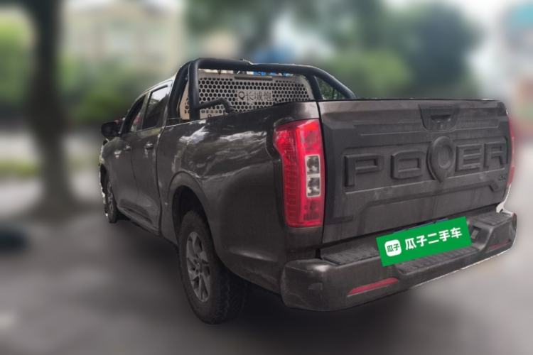 Used Great Wall Poer 2021 2.0T Commercial Version Automatic Diesel 4x4 Elite Long-Box GW4D20M Rear Left 45 Deg
