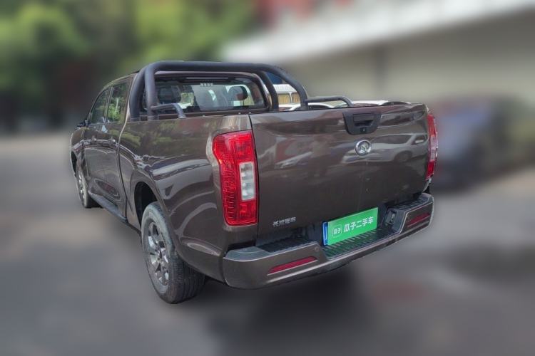 Used Great Wall Poer 2021 2.0T Commercial Version Manual Diesel 4x4 Navigation Type Long Bed GW4D20M Rear Left 45 Deg