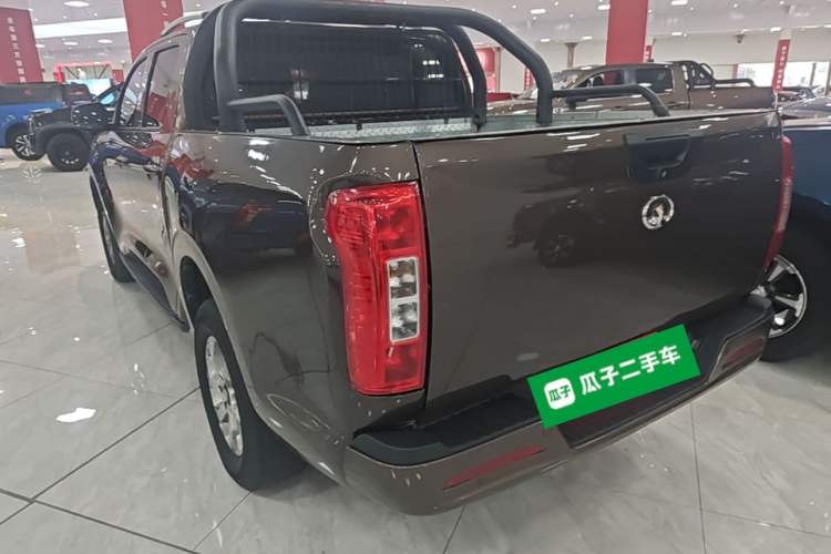 Used Great Wall Poer 2021 2.0T Commercial Version Automatic Diesel 4x4 Elite Standard Box GW4D20M Rear Left 45 Deg