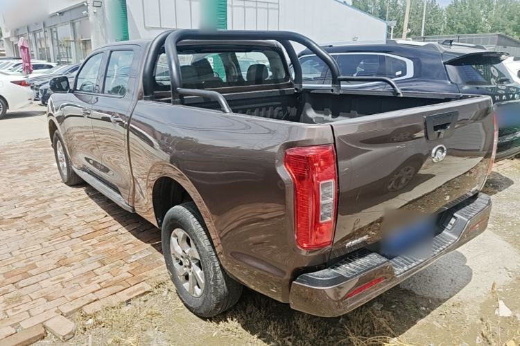 Used Great Wall Poer 2021 2.0T Commercial Version Automatic Diesel Two-Wheel Drive Elite Trim with Long Bed – GW4D20M Rear Left 45 Deg