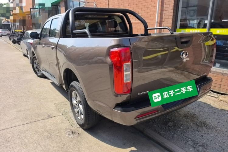 Used Great Wall Poer 2021 2.0T Commercial Version Automatic Diesel Two-Wheel Drive Elite Trim with Long Bed – GW4D20M Rear Left 45 Deg