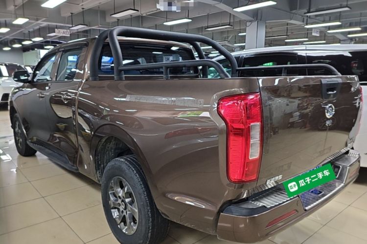 Used Great Wall Poer 2021 2.0T Commercial Version Automatic Diesel 4x4 Navigation-Ready Long-Box GW4D20M Rear Left 45 Deg